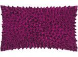 Dekokissen PAD "Sentiment", berry, unifarben, B:30cm L:50cm, Polyester, Dekokissen_Sitzkissen_Kissenhüllen, 3D