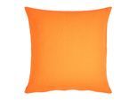 Dekokissen PAD "Fashion", orange, unifarben, B:60cm L:60cm, Polyester, Dekokissen_Sitzkissen_Kissenhüllen, aus einer italienischen Fashionweberei