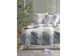 Bettwäsche IRISETTE "Wave 8739", natur, B/L: 135cm x 200cm, 1 Stk., 1 Stk., Mako-Satin, B/L: 80cm x 80cm, 2, Mako-Satin, Obermaterial: 100% Baumwolle, Bettwäsche, Bettwäsche, anschmiegsam und atmungsaktiv, Ganzjahresqualität