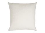 Dekokissen PAD "Fashion", ivory, unifarben, B:60cm L:60cm, Polyester, Dekokissen_Sitzkissen_Kissenhüllen, aus einer italienischen Fashionweberei