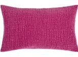 Dekokissen PAD "Fashion", hot pink, unifarben, B:30cm L:40cm, Polyester, Dekokissen_Sitzkissen_Kissenhüllen, aus einer italienischen Fashionweberei