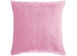 Dekokissen PAD "Smooth", pink, unifarben, B:40cm H:2cm L:40cm, Polyester, Dekokissen_Sitzkissen_Kissenhüllen, Perfekte Farbabstimmung