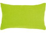 Dekokissen PAD "Fashion", grün, unifarben, B:30cm L:40cm, Polyester, Dekokissen_Sitzkissen_Kissenhüllen, aus einer italienischen Fashionweberei