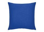 Dekokissen PAD "Fashion", royal blau, unifarben, B:50cm L:50cm, Polyester, Dekokissen_Sitzkissen_Kissenhüllen, aus einer italienischen Fashionweberei