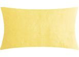 Dekokissen PAD "Smooth", gelb, unifarben, B:25cm H:2cm L:50cm, Polyester, Dekokissen_Sitzkissen_Kissenhüllen, Perfekte Farbabstimmung