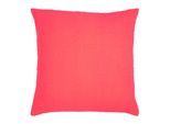 Dekokissen PAD "Fashion", pink, unifarben, B:60cm L:60cm, Polyester, Dekokissen_Sitzkissen_Kissenhüllen, aus einer italienischen Fashionweberei