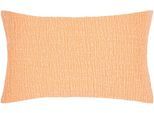 Dekokissen PAD "Fashion", apricot, unifarben, B:30cm L:40cm, Polyester, Dekokissen_Sitzkissen_Kissenhüllen, aus einer italienischen Fashionweberei