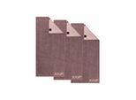 Handtuch JOOP "Handtuch J Joop Contour 3er Pack", lila (mauve), B:50cm, Obermaterial: 100% Baumwolle CO., Handtücher, Handtuch