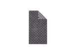 Duschtuch JOOP "Duschtuch Classic Cornflower 1er Pack", grau (anthrazit), B:80cm, Obermaterial: 100% Baumwolle CO., Handtücher, Duschtuch