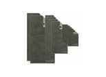 Handtuch JOOP "Handtuch J Joop Contour 10er Pack", grün (oliv), B:50cm, Obermaterial: 100% Baumwolle CO., Handtücher, Handtuch