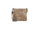 Umhängetasche TAMARIS "Umhängetasche TAS Karen", Mädchen, Gr. B/H/T: 26cm x 26cm x 5cm 0, beige (sand 420), Polyurethan, Taschen Umhängetasche
