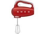 SMEG Handmixer "HMF01RDEU Rot", rot, B:21,9cm H:37,8cm T:22,1cm, Mixer