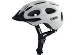 Fahrradhelm ABUS "YOUN-I ACE" Gr. L, weiß (pearl weiß), Helme, L Kopfumfang: 56cm - 61cm