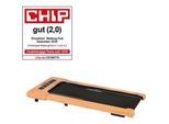Laufband CHRISTOPEIT SPORT "Walking Pad 4.2 Holzoptik", braun (holzfarben, schwarz), Laufbänder, ohne Unterlegmatte, bis max. 6 km/h, 120 kg max. Benutzergewicht, B:56,5cm H:11,2cm L:127,5cm