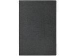 Teppich MY HOME "Blackburn", grau (anthrazit), B:100cm H:4mm L:150cm, Kunstfaser, Teppiche, Teppich