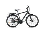 Trekkingrad DACAPO "Firenze 300 Schwarz 24 Gänge RH 53 cm" Gr. 53, schwarz, schwarz, Fahrräder, Herren, 53cm, 28 Zoll (71,12cm) hinten: 28 Zoll (71,12cm)
