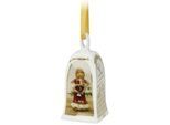 Weihnachtsfigur GOEBEL "Glocke - Jahresglocke 2023, Höhe ca. 7 cm", bunt, B:7cm H:7cm T:7cm, Porzellan, Dekofiguren, Weihnachtsfigur, Sammlerfigur, Weihnachtsdeko, Dekofigur aus Porzellan