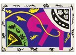 Wandbild ARTLAND "Pferd, Kunstreiterin und Clown. 1947", bunt (farbe bild(er): farbig), B:120cm H:80cm, Bilder, als Alubild, Leinwandbild, Poster, Wandaufkleber in verschied. Größen