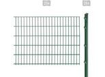 Doppelstabmattenzaun ARVOTEC "EXCLUSIVE 103 zum Einbetonieren", grün (dunkelgrün), H:103cm, Kunststoff, Stahl, Zaunelemente, Zaunhöhe 103 cm, Zaunlänge 2 - 60 m