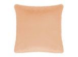 Dekokissen PAD "Gazelle", apricot, unifarben, B:40cm L:40cm, Polyester, Dekokissen_Sitzkissen_Kissenhüllen, Kunstfell