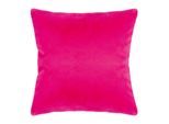 Dekokissen PAD "Gazelle", pink, unifarben, B:50cm L:50cm, Polyester, Dekokissen_Sitzkissen_Kissenhüllen, Kunstfell