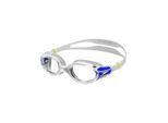Schwimmbrille SPEEDO "Biofuse 2.0 Junior", blau (clear, blau), Sportbrillen, Kinder, Schwimmbrille, breites optisches Profil, gepolsterte Dichtungen