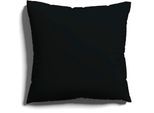 Kissenbezug SCHLAFGUT "EASY JERSEY Kissenhülle 100% Baumwolle, weicher Edel-Jersey, bügelfrei", schwarz (off, schwarz), B:40cm L:40cm, Jersey, Obermaterial: 100% Baumwolle, Kissenbezüge, Kissenbezug, mit farblich angepasstem Reißverschluss, pflegeleicht, formstabil