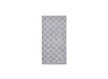 Handtuch JOOP "Handtuch Classic Cornflower 1er Pack", silber (grau), B:50cm, Obermaterial: 100% Baumwolle CO., Handtücher