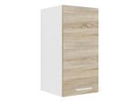 Hängeschrank VCM "Küchenschrank B. 30 cm Hängeschrank Küche Esilo", braun (weiß, sonoma, eiche), B:30cm T:31cm, Obermaterial: 100% Holz Wood., Schränke, Hängeschrank