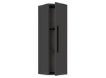 Wandregal VCM "Holz Wandregal Wandschrank Klappschrank Arila LS", schwarz (anthrazit), B:30cm T:30cm, Regale, Wandregal