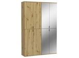 Garderobenschrank Projekt X ca. 122x193 cm Artisan Eiche
