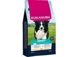 EUKANUBA Trockenfutter Hund, Adult, mittelgroß, Huhn 15 kg
