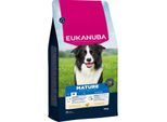 EUKANUBA Trockenfutter Hund, Mature, mittelgroß, Huhn 2x15 kg