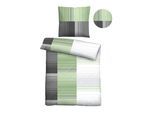 Bettwäsche "0040561", braun (fichte), B/L: 135cm x 200cm, 1 Stk., 1 Stk., Renforcé, B/L: 80cm x 80cm, 2 Stk., Renforcé, Obermaterial: 100% Baumwolle, CASTELL - MARKENBETTWÄSCHE, Bettwäsche, Bettwäsche, hautsympathisch, 100% Baumwolle, Reißverschluss, ganzjährig nutzbar