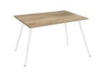 Schreibtisch Salia Honigeiche/Weiß ca. 80x50x70cm