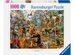 Puzzle RAVENSBURGER "Chaos in der Galerie", bunt, Puzzles, KinderB:70cm H:50cm, Pappe, Made in Germany, B:70cm H:50cm