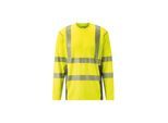 Holex Warnschutz Longsleeve, gelb, Unisex-Größe: M (091662 M)