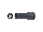 HOLEX IMPACT-Steckschlüsseleinsatz 6-kant 1/2" lang mit gefedertem Magnet 24 mm (651210 24)