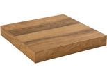 Arbeitsplatte IMPULS KÜCHEN "4 cm stark", hunton eiche, nachbildung, B:70cm H:4cm T:60cm, Holzwerkstoff, Tischplatten, Arbeitsplatte, in vielen Breiten, passend zu allen Serien, von vier Seiten ummantelt