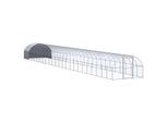 VidaXL Hühnerstall / Geflügelstall mit Dach 3 m, 24 m, 2 m