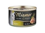 Miamor Feine Filets in Jelly Huhn 24x100 g