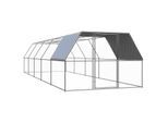VidaXL Hühnerkäfig mit Teilüberdachung 3 m, 10 m, 2 m