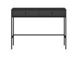 Boxxx Konsolentisch Maggiore, Schwarz, Holzwerkstoff, 2 Schublade(n) Schubladen, rechteckig, eckig, 104.2x77x50 cm, Wohnzimmer, Wohnzimmertische, Konsolentische