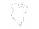 Kette mit Anhänger "Pearl", Damen, Gr. onesize, Metall, beige (creme), COLLEZIONE ALESSANDRO, Basic, Halsketten, mit Perlanhänger
