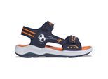 Riemchensandale LOTTO, Mädchen, Gr. 29, navy, orange, Synthetik, mehrfarbig, Schuhe Riemchensandale, - in kinderfußgerechter Passform