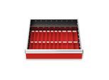 Bedrunka+Hirth Schubladeneinsatz Serie T500-4 Muldenplatten mit Mulden (146-130A)