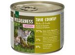 REAL NATURE WILDERNESS Nassfutter Katze, Kitten True Country, Huhn und Lachs 24x200 g