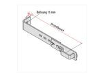 Hymer Wandhaken verstellbar, Stahl, Verstellbereich 155-245 mm (0051572)