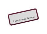 Eichner Namensschild magnetisch 81 x 33 mm Bordeaux (9218-03013)