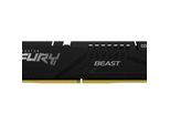 KINGSTON Arbeitsspeicher "16GB 5200MT/s DDR5 CL40 DIMMFURY Beast Black", schwarz (ohne farbbezeichnung), B:5,6cm H:1,4cm T:17cm, Arbeitsspeicher